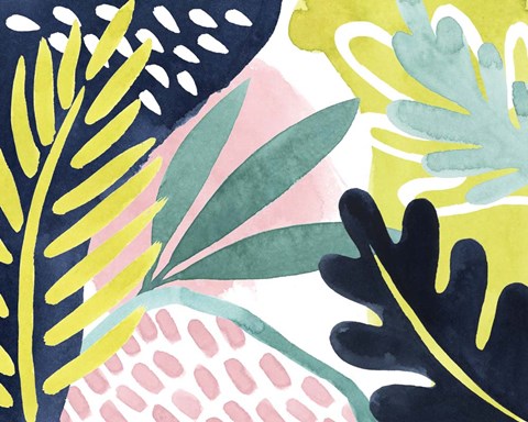 Framed Tropical Salve III Print