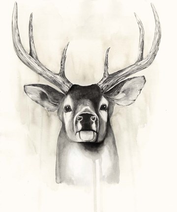 Framed Timberland Animals II Print