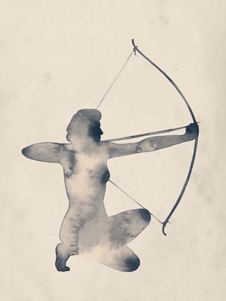 Framed Archeress IV Print