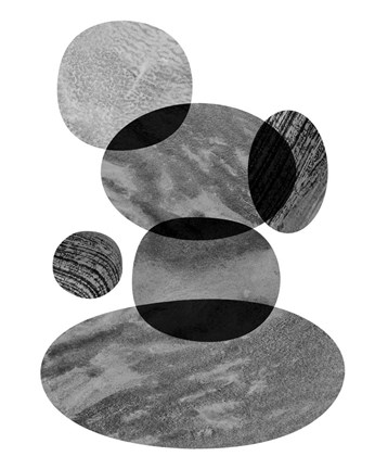 Framed Moving Orbs II Print