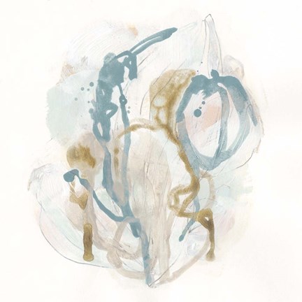 Framed Patina Gesture II Print