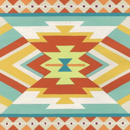 Framed Mesa Motif I Print