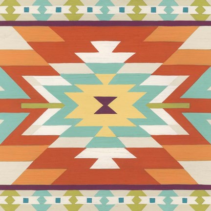 Framed Mesa Motif III Print