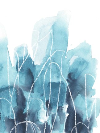 Framed Abstract Coral II Print