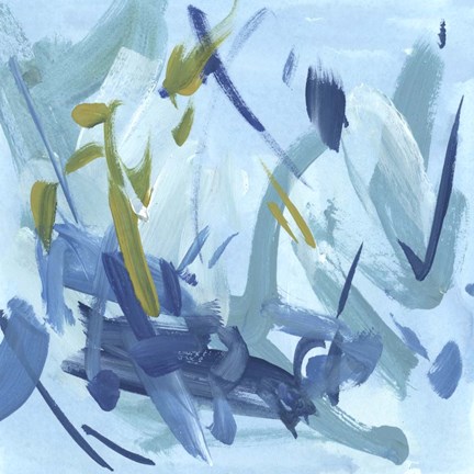 Framed Into the Blue I Print