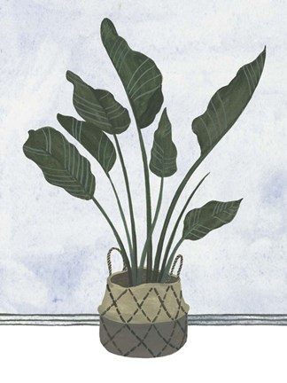 Framed Mes Plants III Print