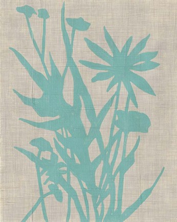 Framed Dusk Botanical II Print