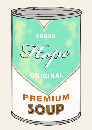 Framed Hope Soup Print