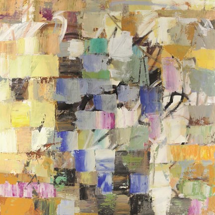 Framed Concetti Dimensionali Print