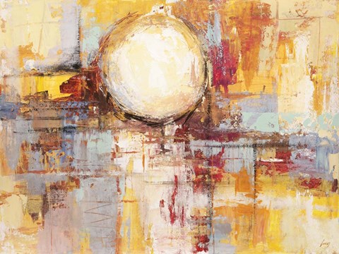 Framed Riflessi del Tramonto Print