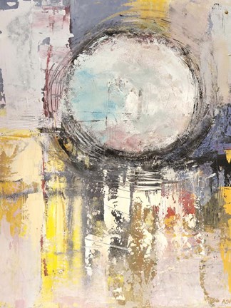 Framed Tramonto di Luna I (detail) Print