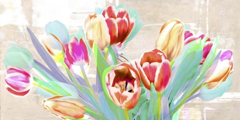Framed I dreamt of Tulips Print