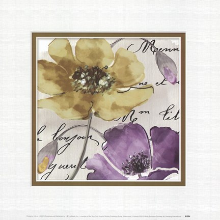 Framed Watercolors 3 Print