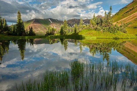 Framed Paradise Divide, Gunnison National Forest, Colorado Print