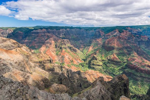 Framed Waimea Canyon, Kauai, Hawaii Print