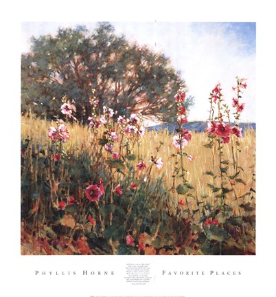 Framed Favorite Places Print