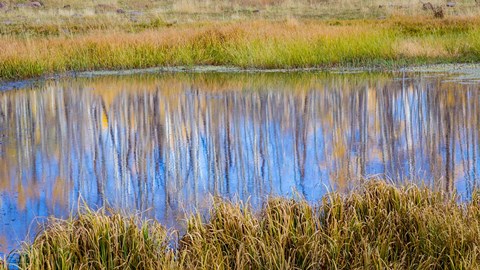 Framed Chriss Lake Landscape, Utah Print