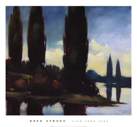 Framed View from Afar Print