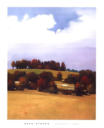 Framed Trapper's Loop Print