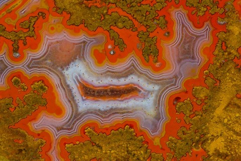 Framed Moroccan Agate Print