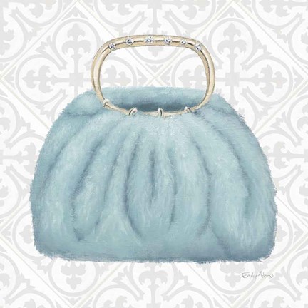 Framed Must Have Fashion III Gray White Print