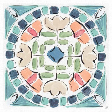 Framed Springtime IX Print