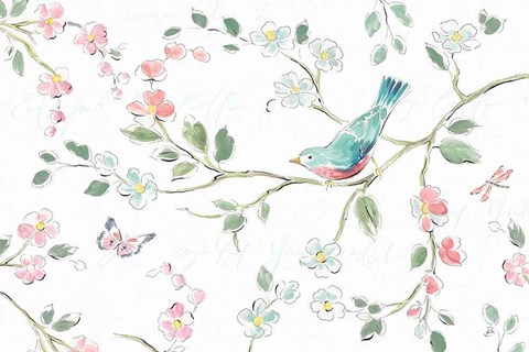 Framed Springtime I Print