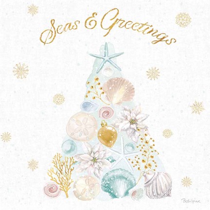 Framed Winter Coast V Print