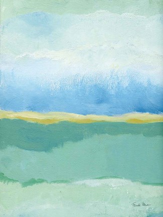 Framed Coastal Bliss I Print