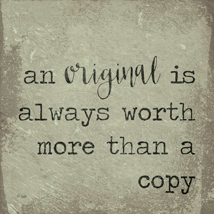 Framed Original Print