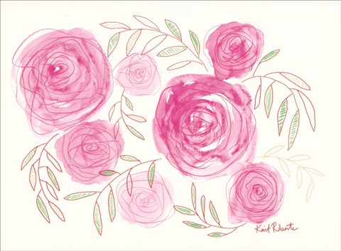 Framed Nature Does Not Hurry Print