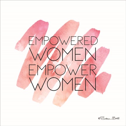 Framed Empowered Women Print