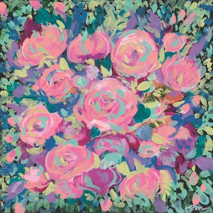 Framed Pink Blossoms Print