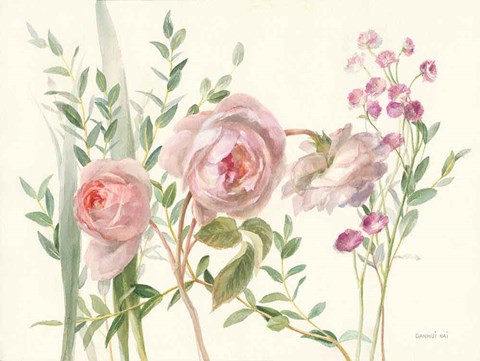 Framed Flourish II Print