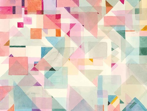 Framed Try Angles II Print