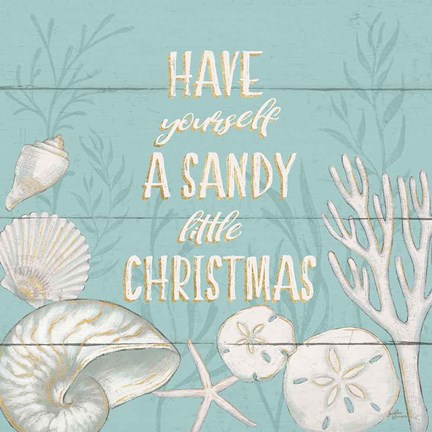 Framed Tranquil Morning III Christmas Print