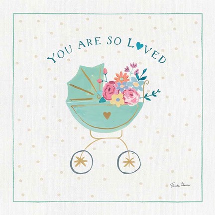 Framed Happy Baby II Print