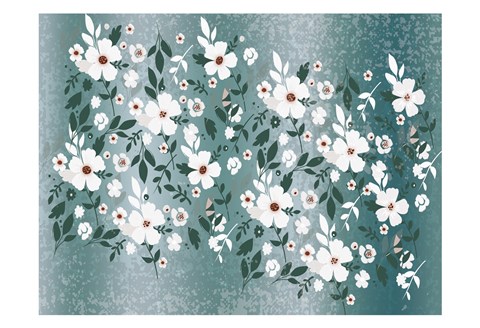 Framed Scattered Blossoms Print