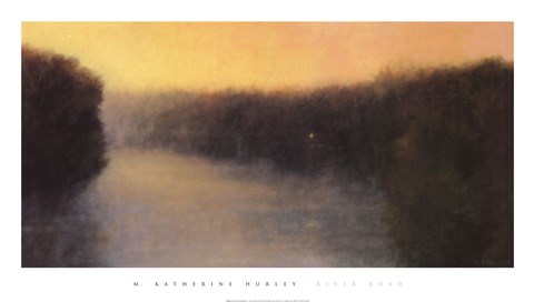 Framed River Road Print