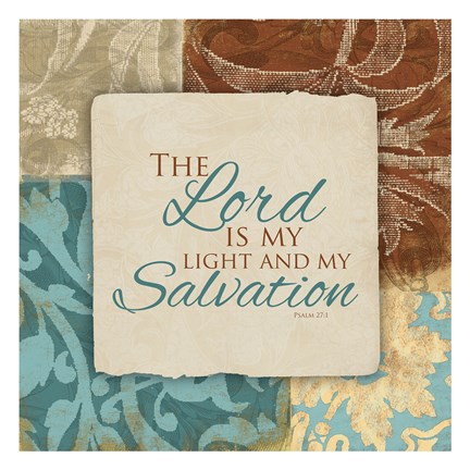 Framed Lord Salvation Print