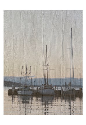 Framed Yacht Club 2 Print