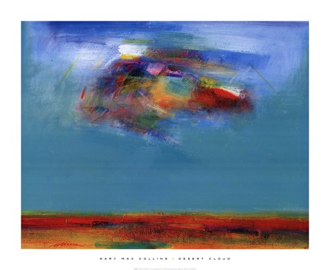 Framed Desert Cloud Print