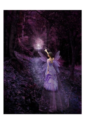 Framed Night Fairy Print