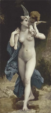 Framed Women and Love Print