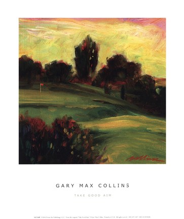 Framed Take Good Aim Print