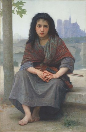 Framed Bohemian, 1890 Print