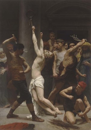 Framed Flagellation of Christ Print