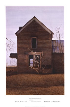 Framed Window to the Past Print