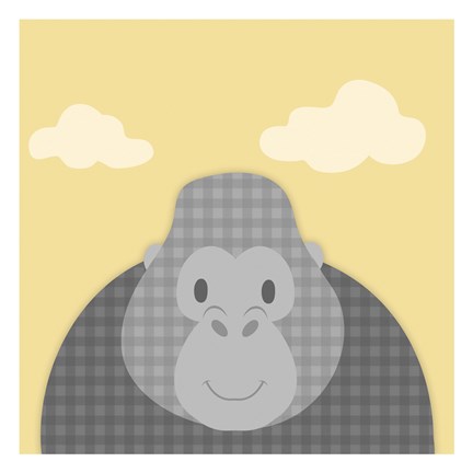 Framed Funky Monkey Print