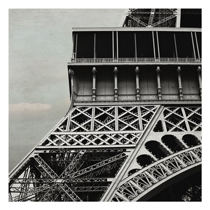 Framed Eiffel Paris 3 Print